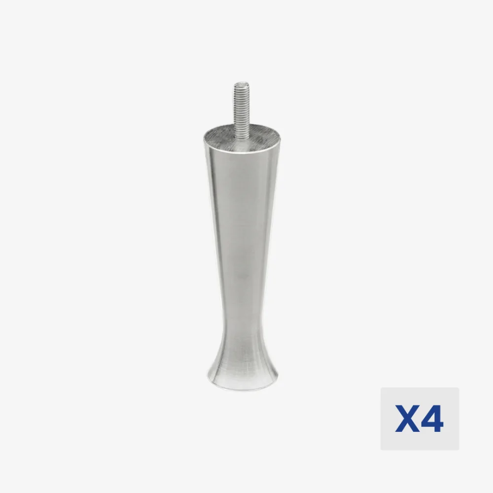 Pieds Fuseaux métal